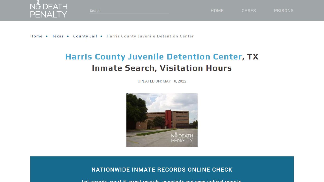 Harris County Juvenile Detention Center, TX Inmate Search ...